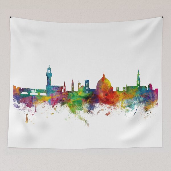 Item preview, Florence Italy Skyline designed and sold by ArtPrints.