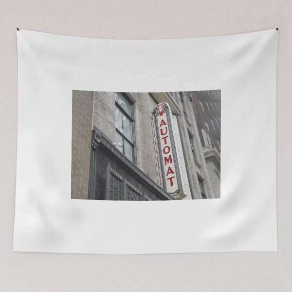 Item preview, Vintage Automat Sign, Chestnut Street, Philadelphia, Pennsylvania  designed and sold by lenspiro.