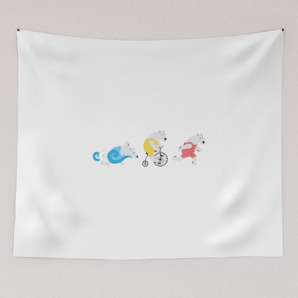 Item preview, Polar Bear Triathletes designed and sold by DoucetteDesigns.