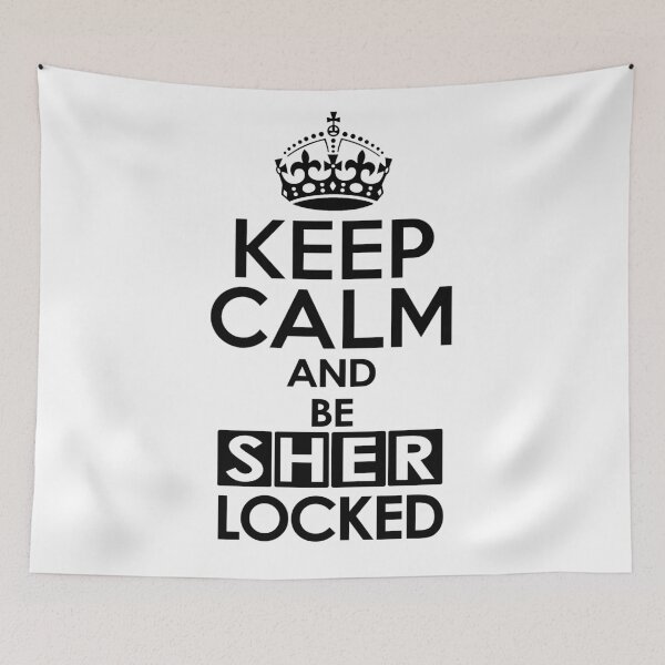 Item preview, Sherlock - Keep Calm And Be SherLocked designed and sold by Yithian.