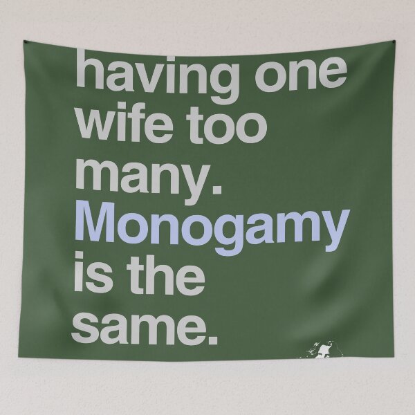 Item preview, oscar wilde : bigamy and monogamy designed and sold by alphaville.