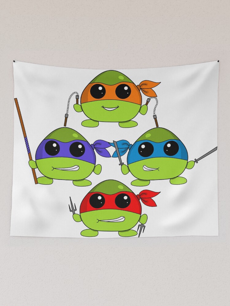 Ninja turtle baby online blanket