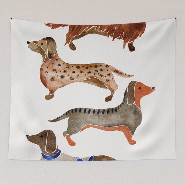 Item preview, Dachshunds designed and sold by Cat Coquillette.
