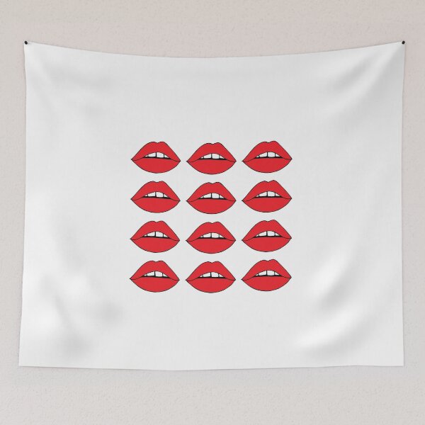 Item preview, Red Lips designed and sold by Corey Paige Designs.