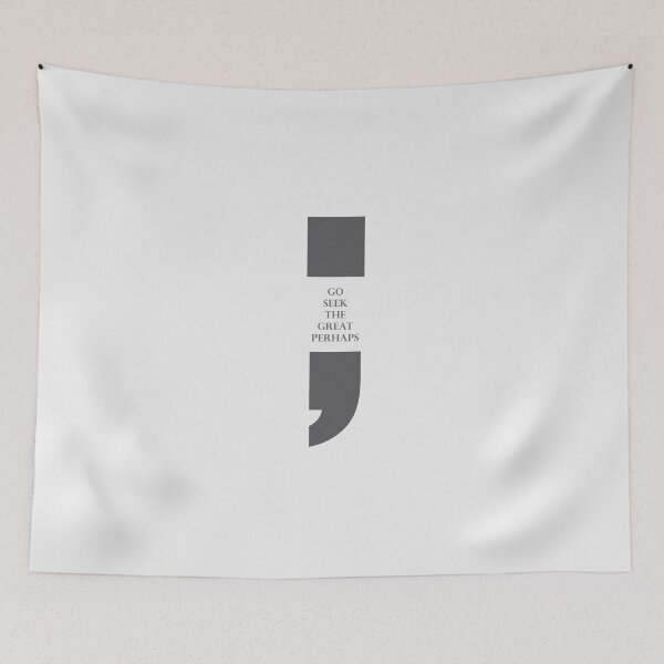 Item preview, Semicolon: Go Seek the Great Perhaps designed and sold by zxionedawn.