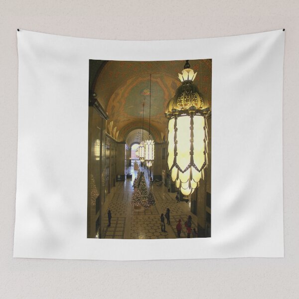 Item preview, The Fisher Building's Lobby at Christmas designed and sold by anitahiltz.