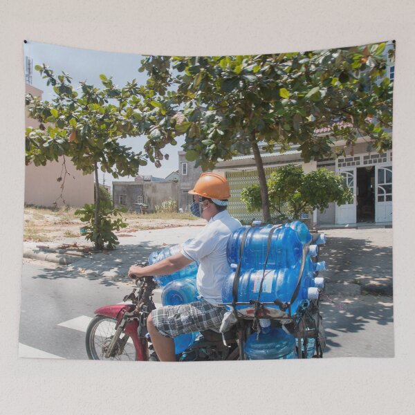 Item preview, Scooter Load in Hoi An Vietnam designed and sold by Martin Berry Photography.