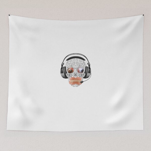 Item preview, white skull designed and sold by heydenrijk.