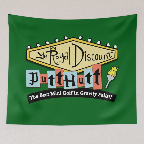 Item preview, Gravity Falls Mini Golf - Turf Green designed and sold by pondlifeforme.
