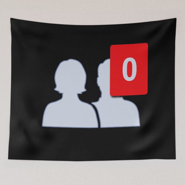 Item preview, Facebook Friends - Zero Friend designed and sold by SKpixel.