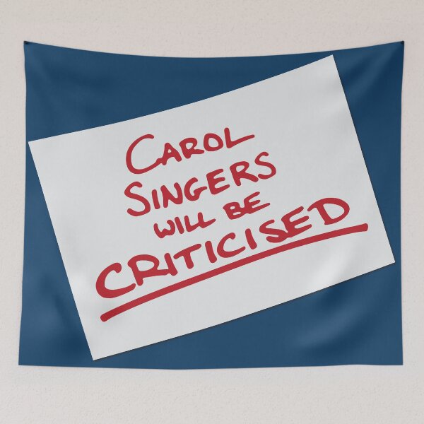 Item preview, Carol Singers Will Be Criticised designed and sold by KatieBuggDesign.