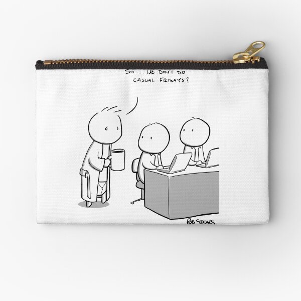Casual Friday Zipper Pouch