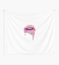 Tela decorativa labio de goteo ácido