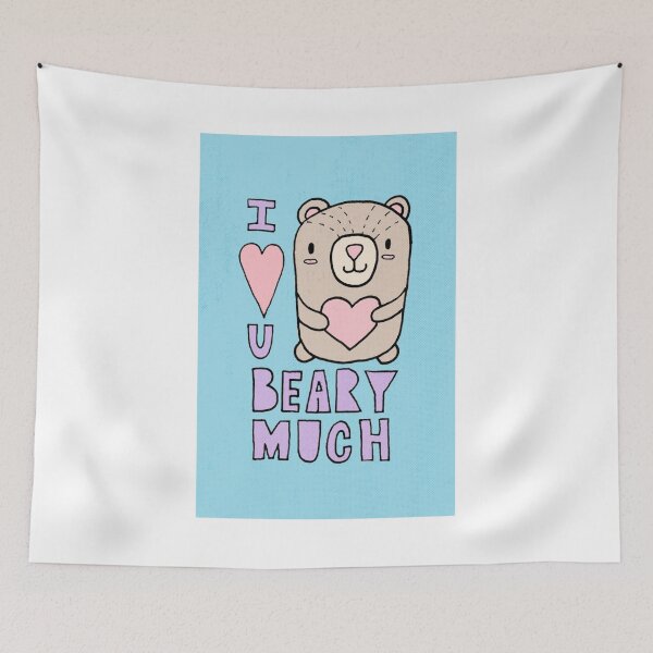 Item preview, I LOVE YOU BEARY MUCH! designed and sold by Claudia Ramos.