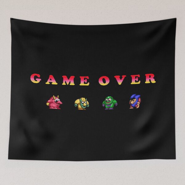 Item preview, SNOWBROS GAMEOVER designed and sold by PiColada.