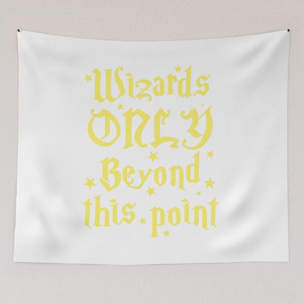 Item preview, Wizards only beyond this point designed and sold by jazzydevil.
