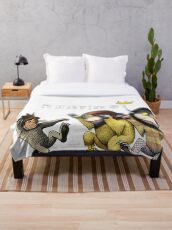 Where The Wild Things Are Throw Blanket