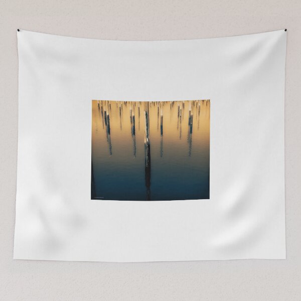 Item preview, Pilings Port Jefferson Harbor designed and sold by Smoothstones.