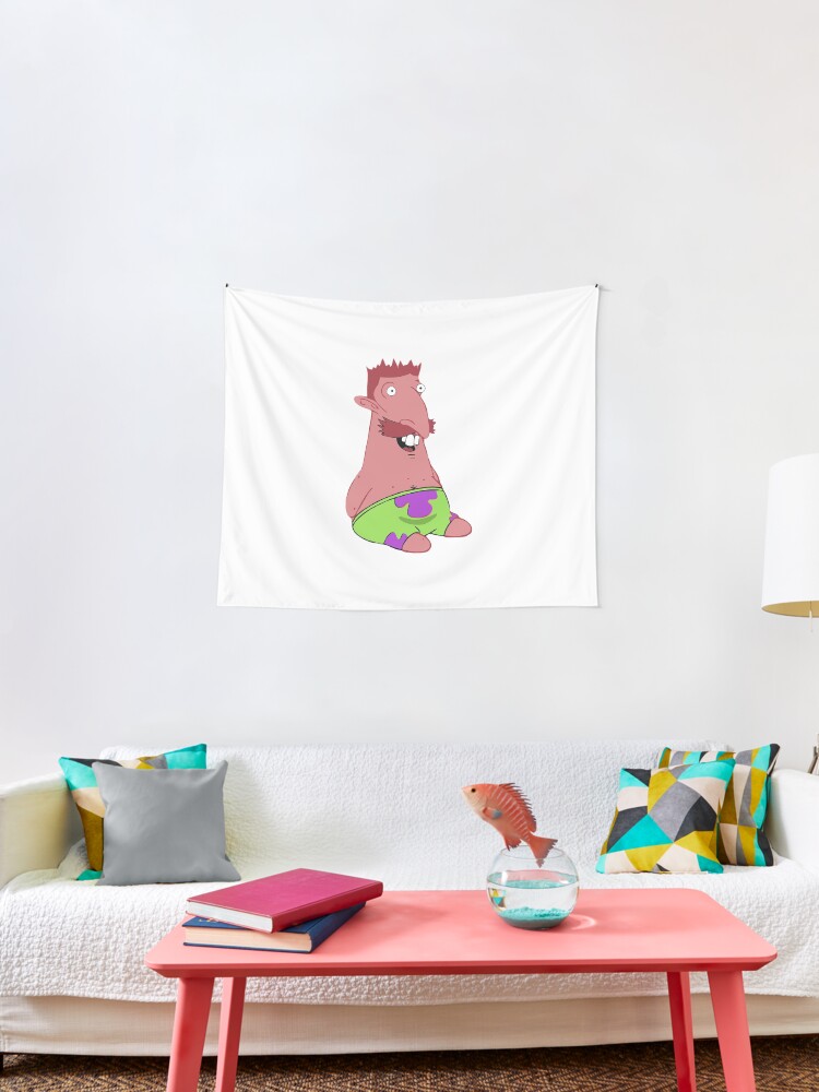Nigel Thornberry Patrick Star Tapestry By Maverickcooper