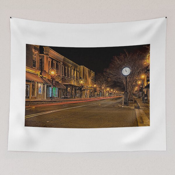 Item preview, olde historic york city at christmas time in south carolina designed and sold by ALEX GRICHENKO.