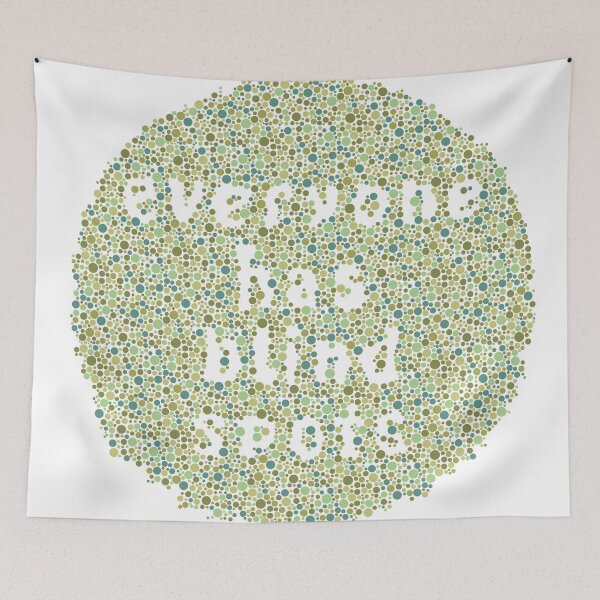 Item preview, Everyone Has Their Blind Spots - V3 Ishihara designed and sold by Patrick Watson.