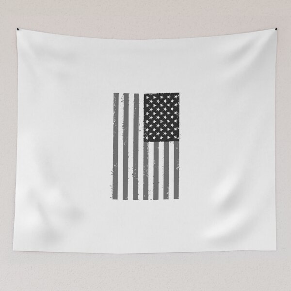 Item preview, American Flag - Black and White designed and sold by cpinteractive.