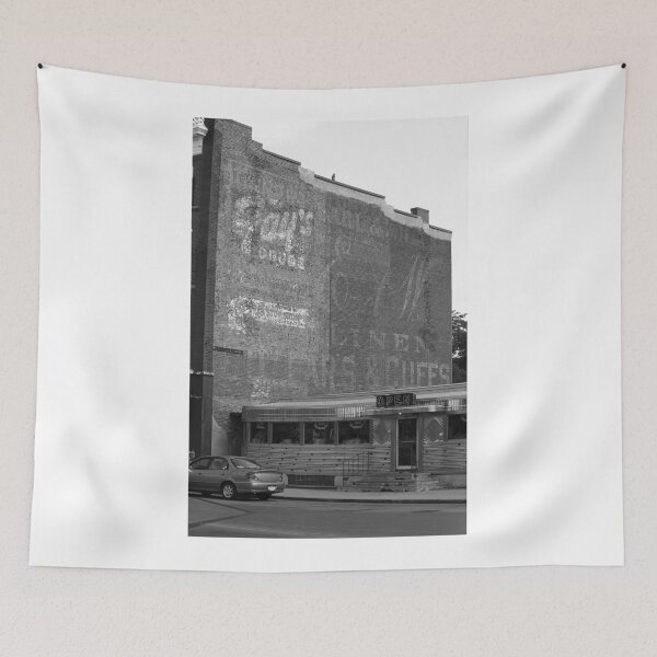 Item preview, Auburn, NY - Diner and Ghost Mural designed and sold by Frank Romeo.
