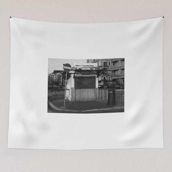 Item preview, Ostia seafront: kiosk and road sign designed and sold by Giuseppe Cocco.