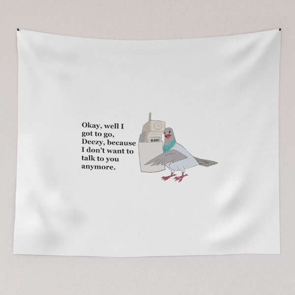 Item preview, Mike Tyson Mysteries-- Pigeon Phone designed and sold by lovecooks.