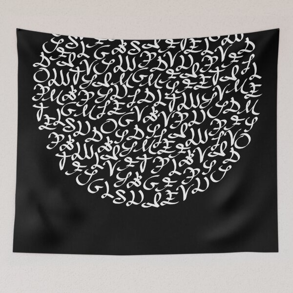 Item preview, Calligraphy Circle designed and sold by tombst0ne.