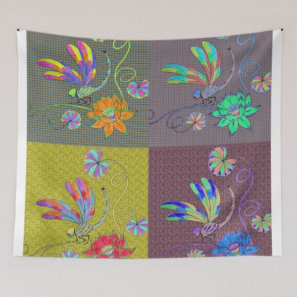 Item preview, Dragonfly Collage designed and sold by Frankie Cat Photography.