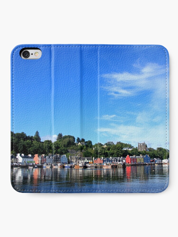 Alternate view of Blue Sky in Balamory iPhone Wallet