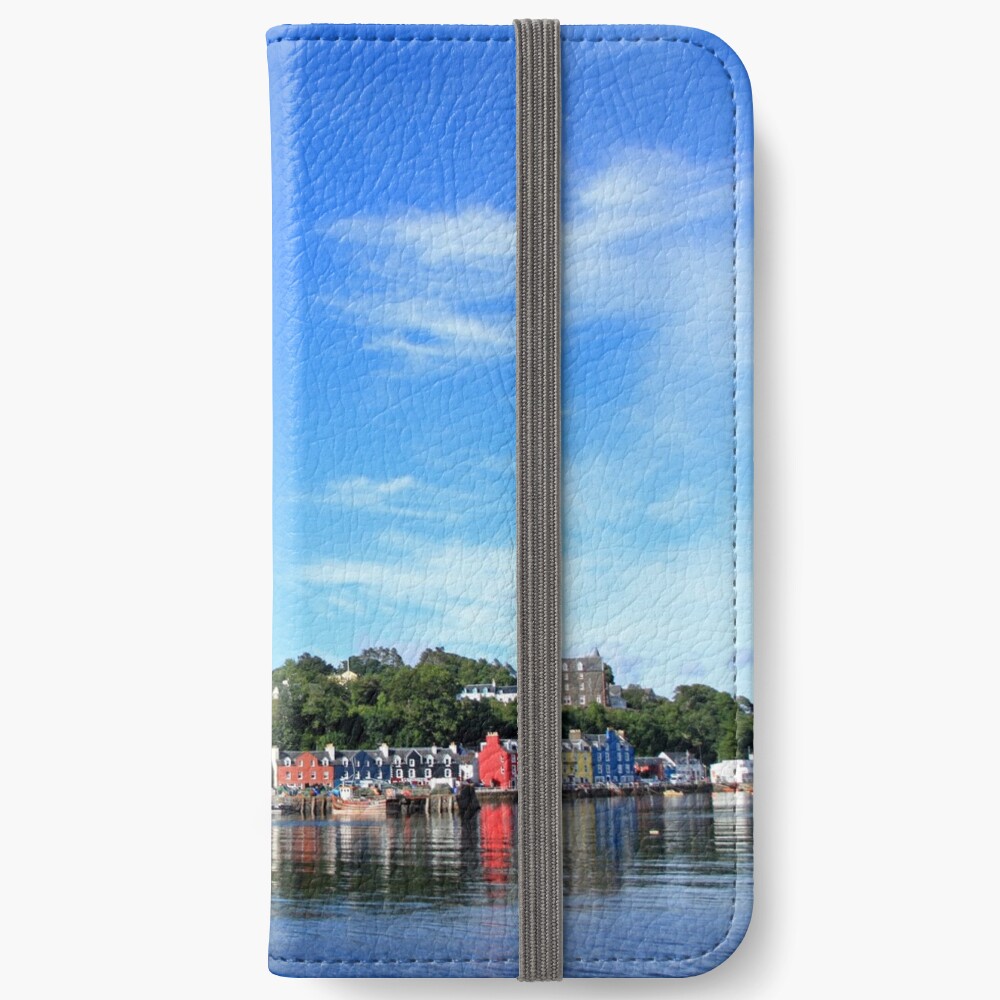 Blue Sky in Balamory iPhone Wallet