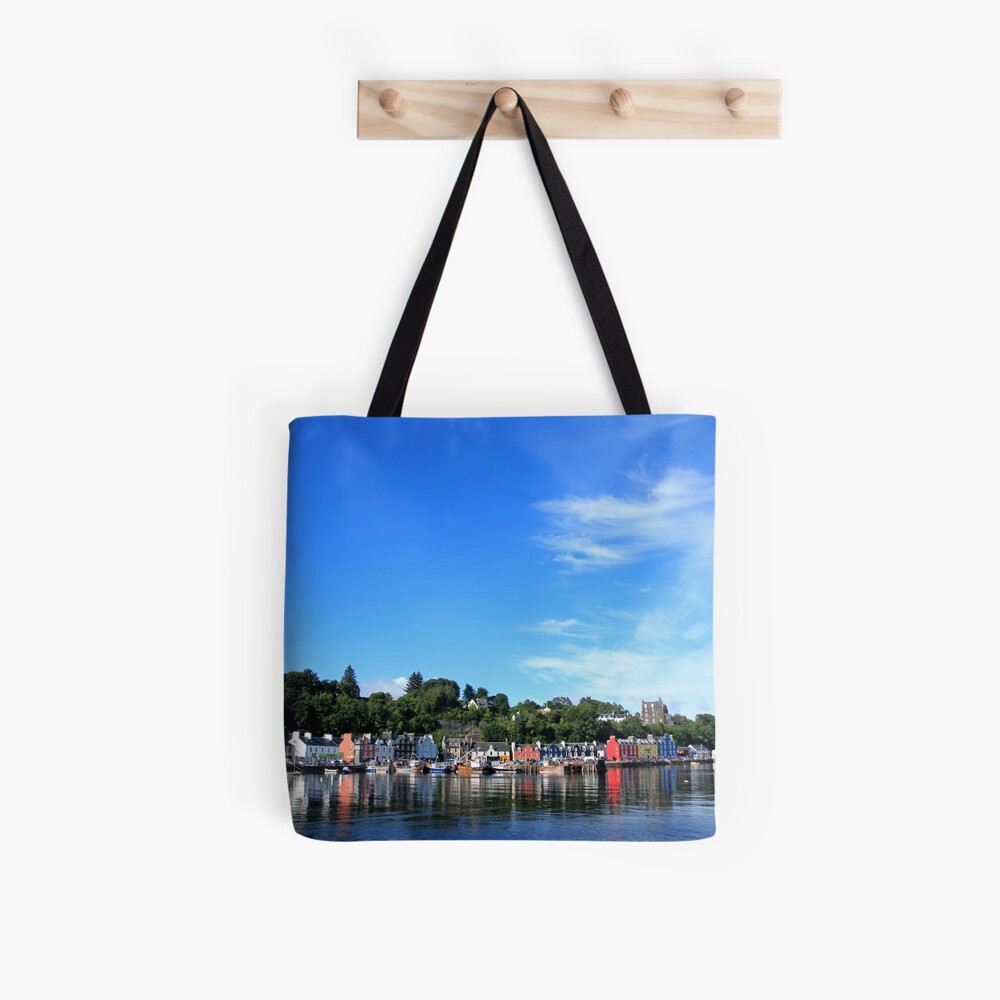 Blue Sky in Balamory Tote Bag