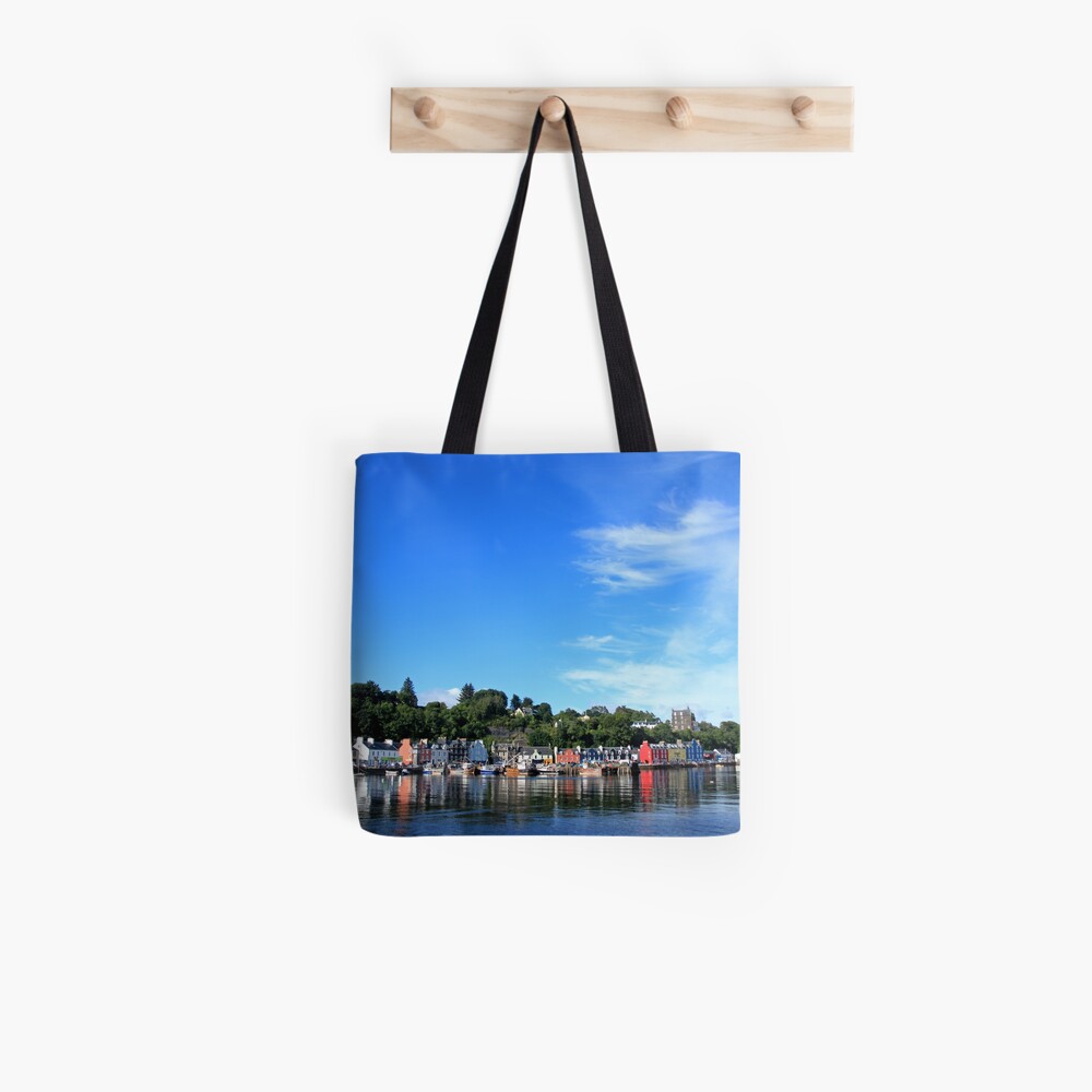 Blue Sky in Balamory Tote Bag