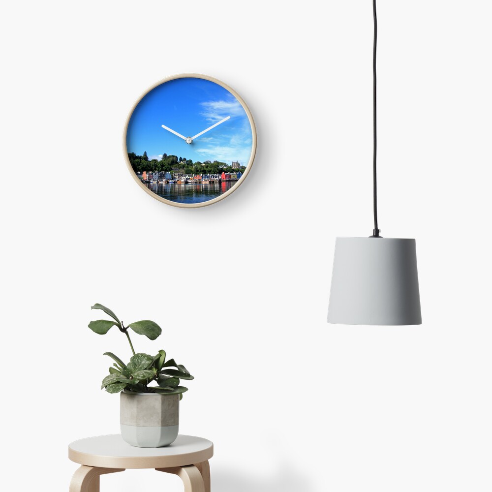 Blue Sky in Balamory Clock