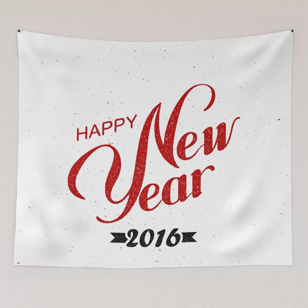 Item preview, Happy New Year 2016 designed and sold by kitlim.