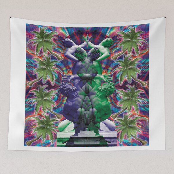 Item preview, tropical rave with the sabine dudettes designed and sold by STORMYMADE.