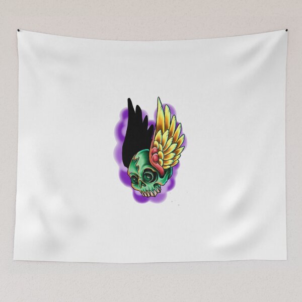 Item preview, Flying Skull  designed and sold by Atom Godwin.