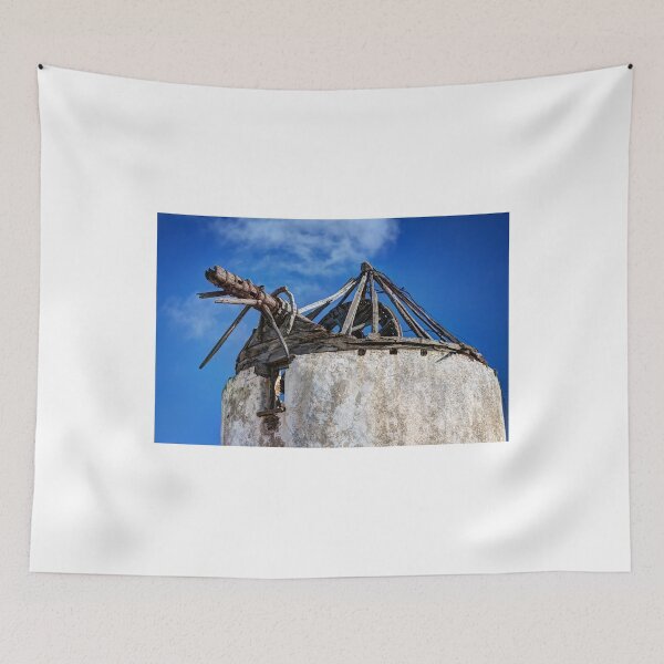 Item preview, Old ruined windmill in Paros island designed and sold by Antonis Lemonakis.