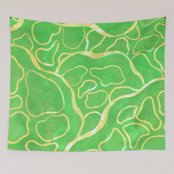 Item preview, Abundance - Green Lotus  designed and sold by pineapplestreet.