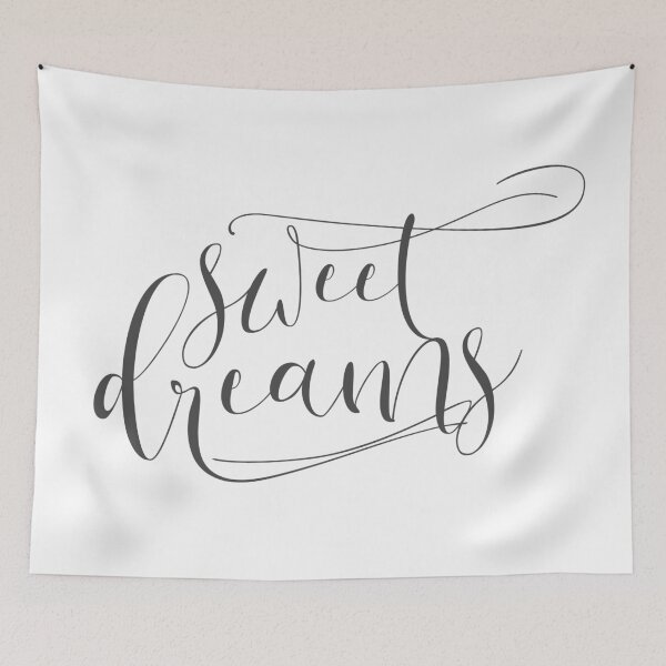 Item preview, Sweet Dreams script typography designed and sold by lunahaze.