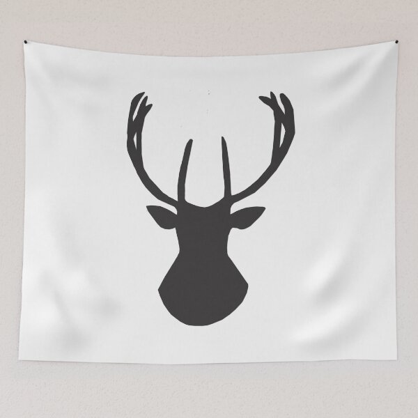 Item preview, Lapland Madness  Ink Deer B/W designed and sold by Derya  Aktas.