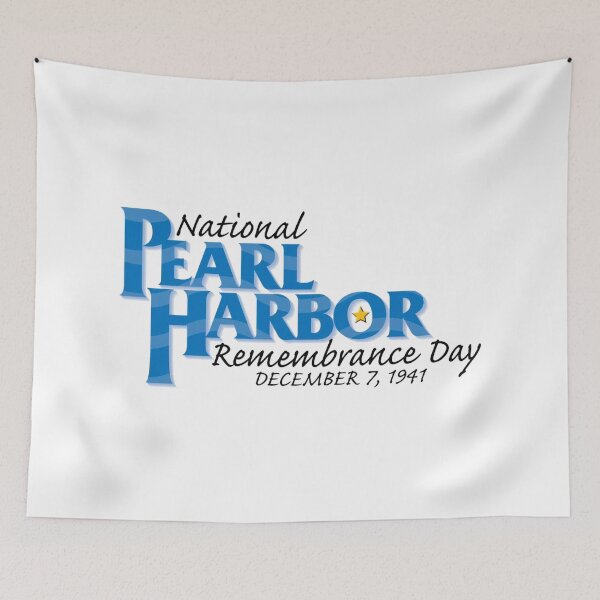 Item preview, Pearl Harbor Remembrance Day Logo designed and sold by Nikki SpaceStuffPlus.