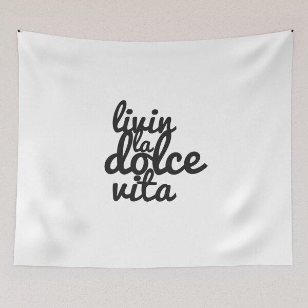 Item preview, livin la dolce vita designed and sold by joyandjulia.