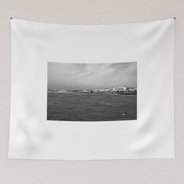 Item preview, Ostia seafront: landscape with sea and buildings designed and sold by Giuseppe Cocco.