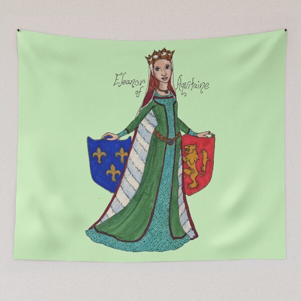 Item preview, Eleanor of Aquitaine designed and sold by neuroticowl.