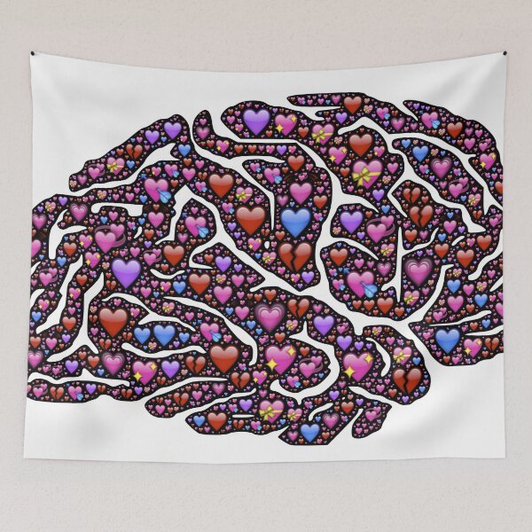 Item preview, Love on my mind - Emojis designed and sold by Winkham.
