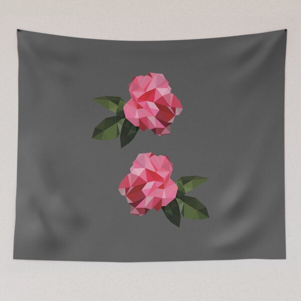 Item preview, Polygon Roses. designed and sold by danielledoesart.