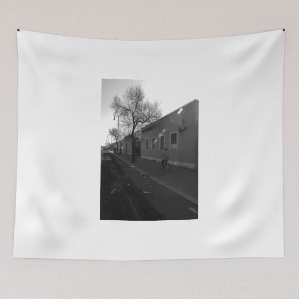 Item preview, Ostia seafront: cyclist designed and sold by Giuseppe Cocco.